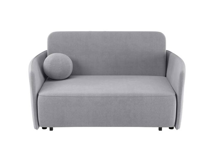 Ausziehbares Zweiersofa Paxi 165 cm mit Stauraum, hellgrauer