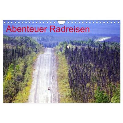 Abenteuer Radreisen (Wandkalender 2027 DIN A4 quer), CALVENDO Monatskalender