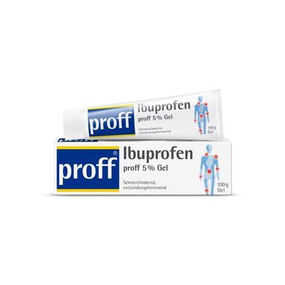 Ibuprofen proff 5% Gel 100 g