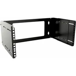 Lanview 4u Adjustable Depth Bracket (4 HE, 19 Zoll Rack), Serverschrank, Schwarz