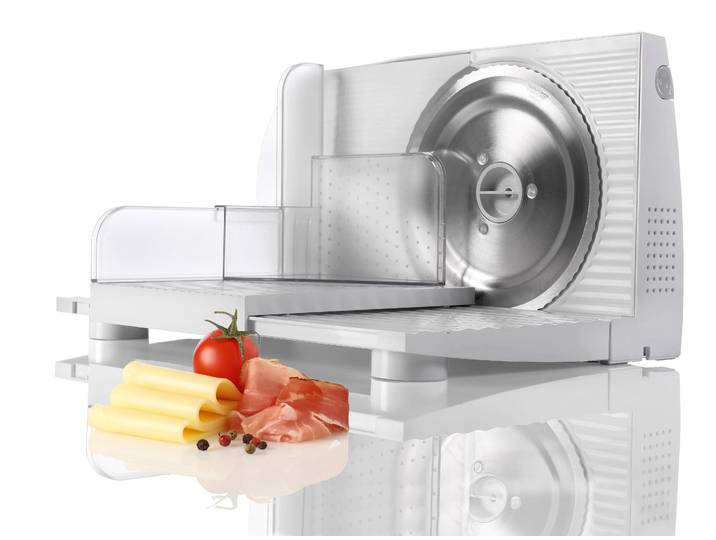 GORENJE Allesschneider R 401 W , weiß, B:33cm H:19,5cm T:10,2cm, Allesschneider, Allesschneider