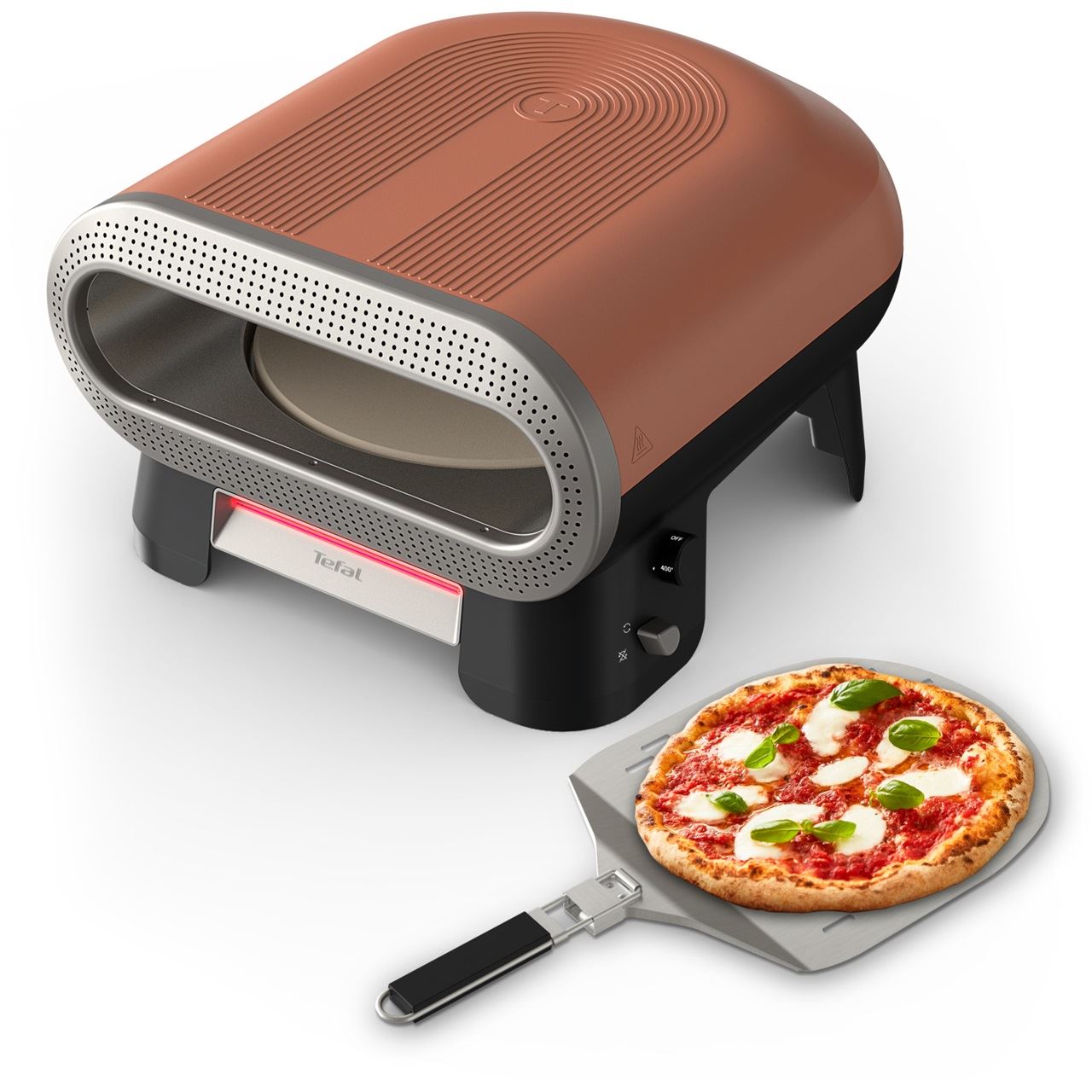 Tefal ELEKTRISCHER PIZZAOFEN + PIZZASCHNEIDER