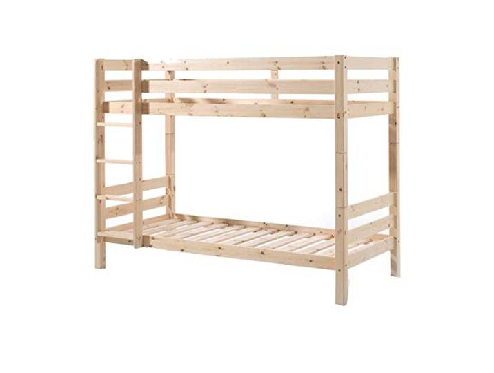 Vipack Bed, Scandinavian, Pine, durchsichtig, Twin
