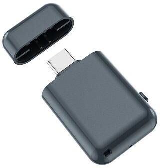 LightInthebox C32A AI Voice Recorder Card, Bluetooth USB Flash Drive Voice Recorder, HD Noise Reduction Recording, Real Time Translate Summarize Audio Notes, Mind Map Output for Conference, Work, Study