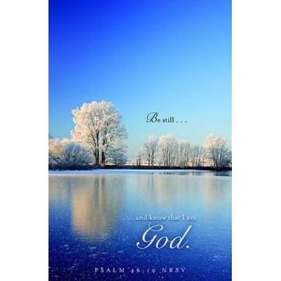 Be Still Winter Bulletin 2012, Regular Size (Package of 50)