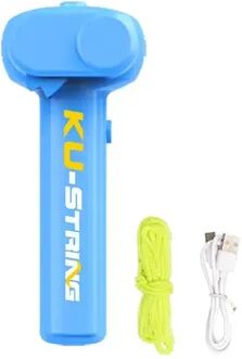 Modern Home Fixes Luminous Handheld String Launcher, Glow In The Dark Portable Stress Relief Toy For Kids Party Gifts blue