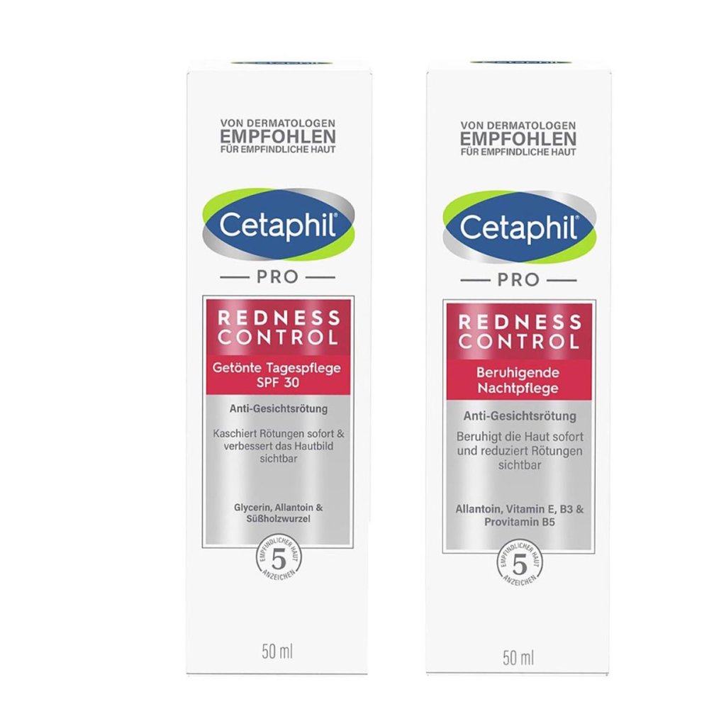 Galderma Laboratorium GmbH Cetaphil Pro RednessControl Getönte Tagespflege + Nachtpflege 08105069