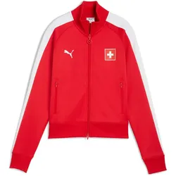 PUMA SFV Schweiz T7 Trainingsjacke Damen 01 - PUMA red/PUMA white L