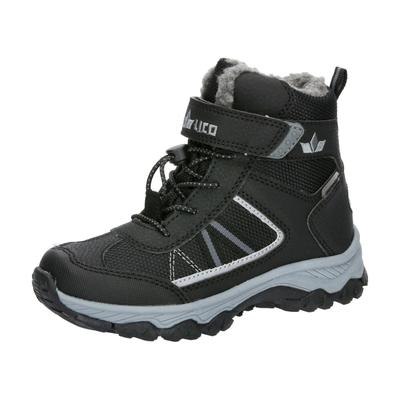 Winterstiefel LICO "Winterboot Lieto VS", Kinder, Gr. 29, schwarz, Synthetik, Schuhe Winterstiefel