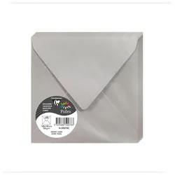 Pollen 200x Pollen, Umschlag 140x140 mm, 120g - Silber 50078C