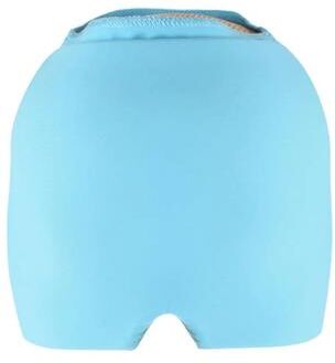 Inspired Living Migraine Relief Ice Cap Cold Compression Head Wrap For Headaches, Sinus Pressure & Stress blue