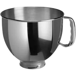 KitchenAid Edelstahlschüssel, Zubehör Küchengeräte, Silber