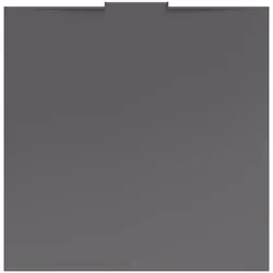 Villeroy & Boch quadratische Duschwanne Wallway, 1200x1200x30 mm, Anthracite, Quaryl®, flächenbündiger Einbau