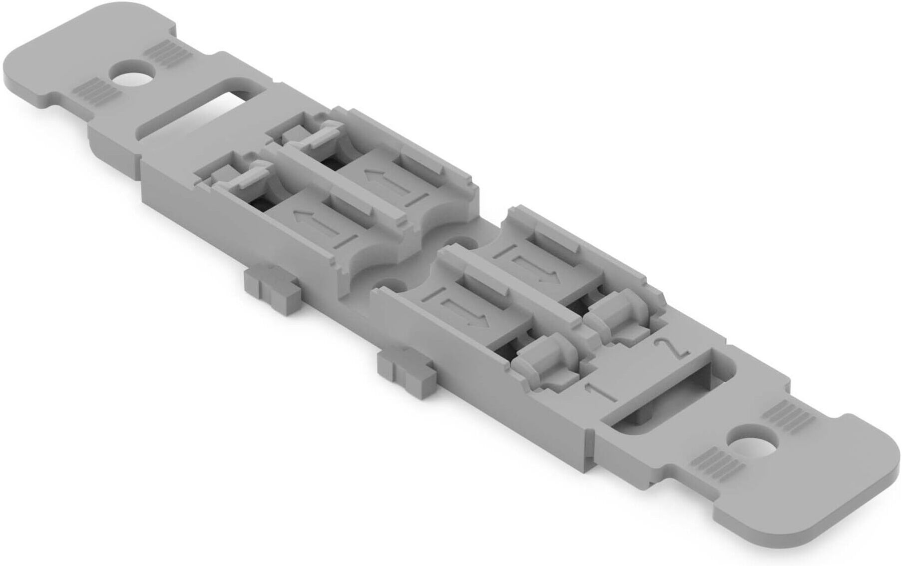 WAGO GmbH& Co. KG Befestigungsadapter mit Zugentlastung 221-2502 (1609070)