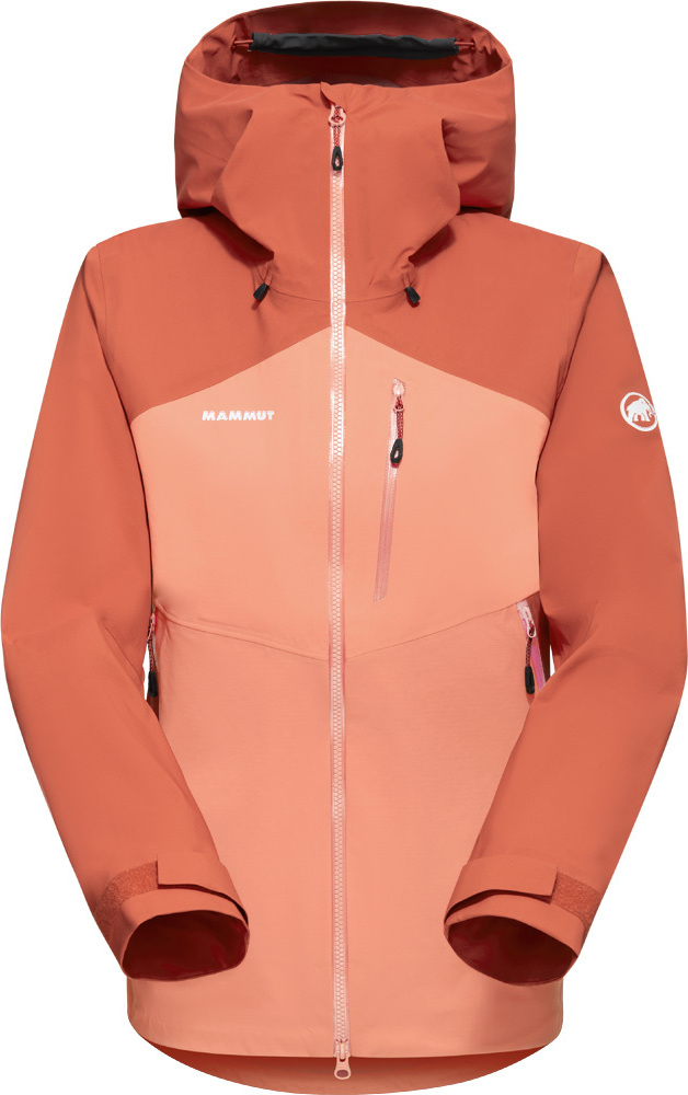 Mammut Alto Guide HS Hooded Women's Jacket quartz dust/brick L