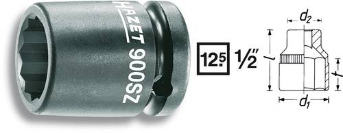 Hazet Kraft-Steckschlüsseleinsatz 1/2 (12.5 mm) 900SZ-22