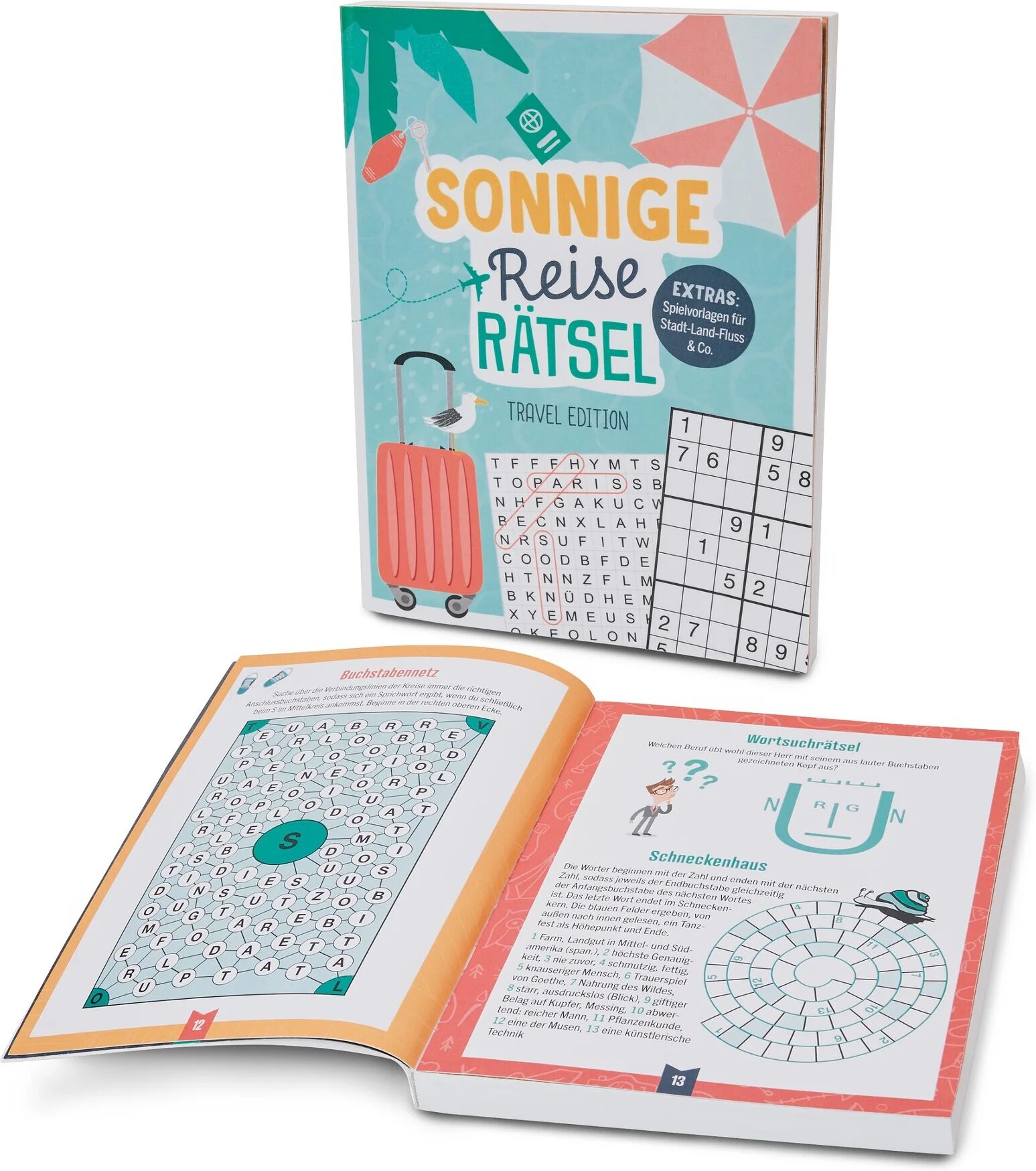 Tchibo - Buch »Sonnige Reise Rätsel«