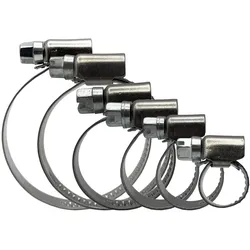 Profi Schlauchschellen rostfrei V2 Edelstahl DIN3017 Bandbreite 9mm verschiedene Größen