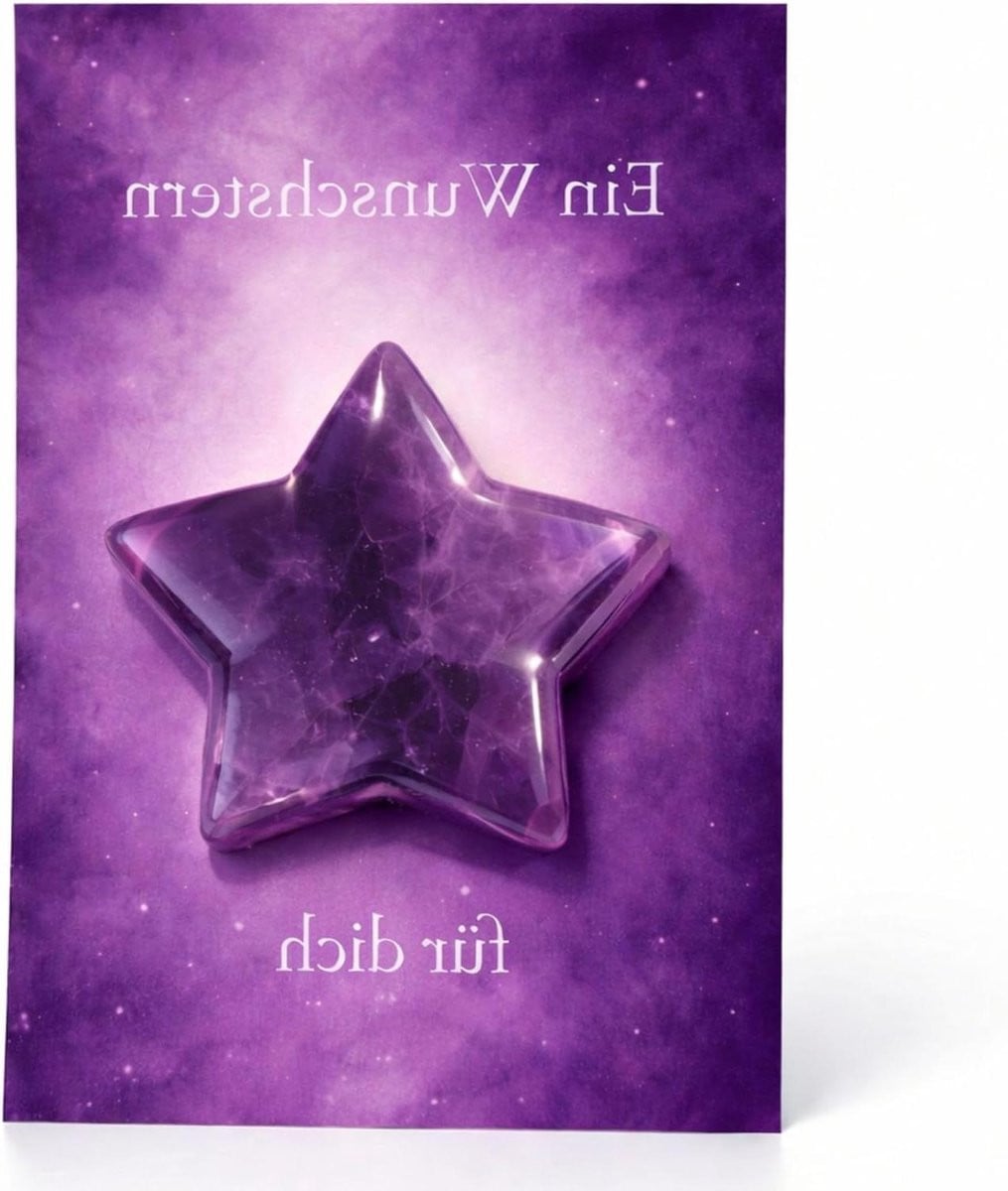 Amethist Wenssteen Natuursteen voor Meditatie en Positieve Energie - 4 cm