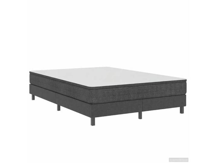 VENTE-FLASH Sommier à lattes - de lit Gris Tissu 140x200 cm -(4600287456)VIDAXL