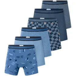 Schiesser Jungen Trunk 955 Multi 6er Pack