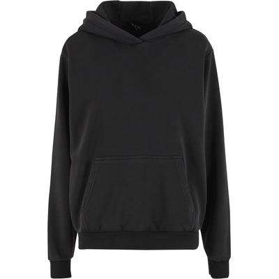 Kapuzensweatshirt URBAN CLASSICS "Urban Classics Ladies Vintage Heavy Hoody", Damen, Gr. XXL, schwarz, 70% Baumwolle, 30% Polyester, unifarben, Sweatshirts