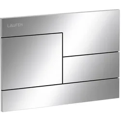 Laufen Betätigungsplatte SKYLINE INEO mit Zweimengenbetätigung chrom, H9001180040001 H9001180040001