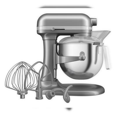 KitchenAid Küchenmaschine 5KSM70JPXECU, 6.6 L, 11 Stufen, mit 4-tlg. Zubehör, silber