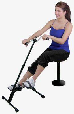 HOMETRACK™ Total Body Exerciser by North American Health+Wellness in Black