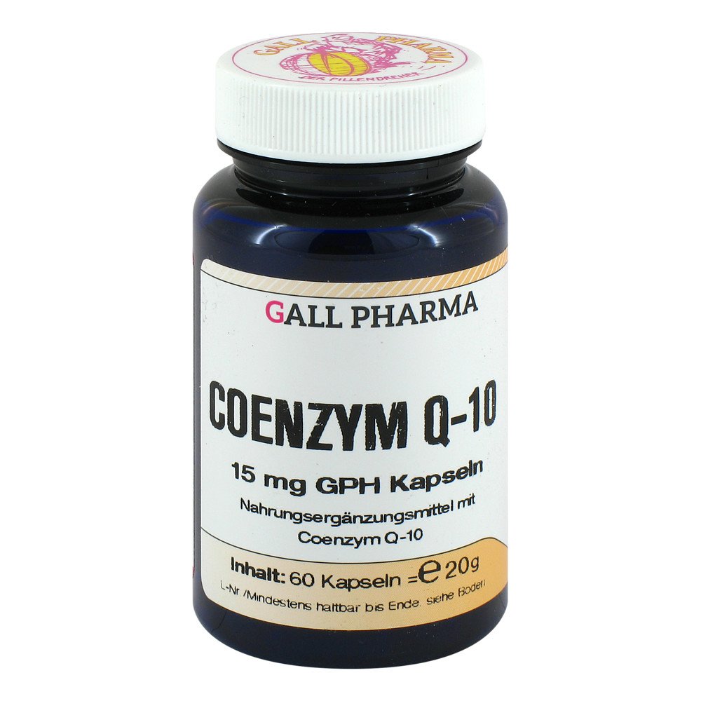 Hecht-Pharma GmbH Coenzym Q10 Gph 15 mg Kapseln 01551133