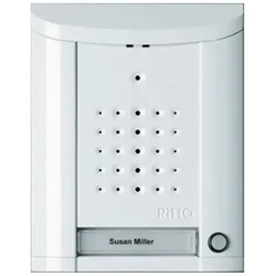 Ritto 1840170 Entravox Türstation 1WE weiss
