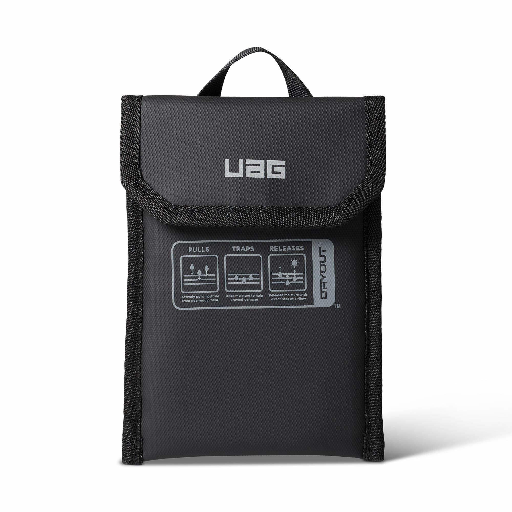 UAG Urban Armor Gear DRYOUT Rescue Pouch Rettungstasche Feuchtigkeit entziehend Smartphones universal schwarz 98418211V4040