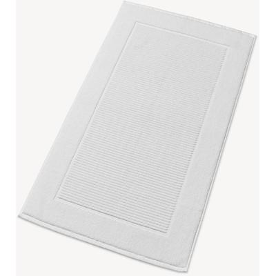 Badematte CHRISTY "Supreme", weiß, H:7mm, Baumwolle, Badematten, Badematte, Premium Badematte in Luxusqualität 1000g/m², 50 x 90, 2er Set