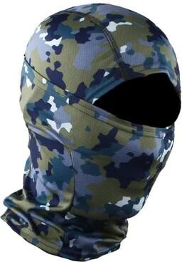 Uplifted Goods Tactical Full Face Balaclava Hood And Neck Gaiter Headwear For Fishing And Outdoor Sports l
