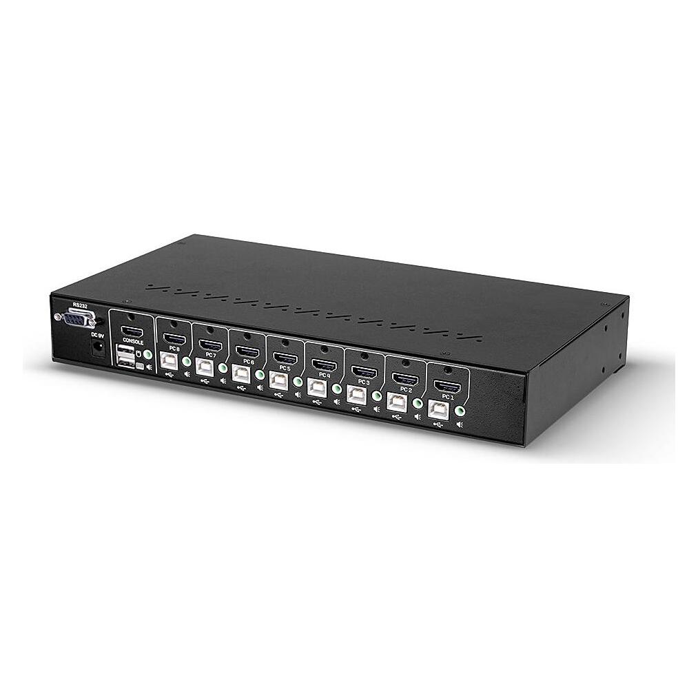 Lindy 8 PORT HDMI 4K60 USB 2.0 AUDIO (39538)