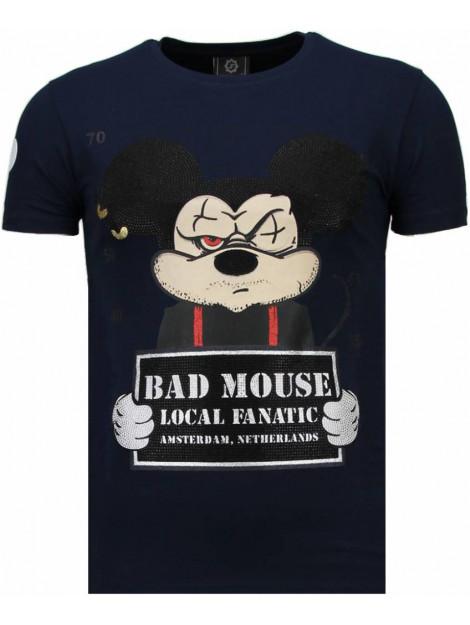 Local Fanatic State prison rhinestone t-shirt