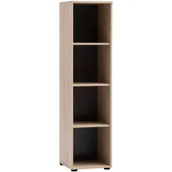 Tchibo - Regal »Arezzo« - 38,2x38,2x150cm - schwarz -