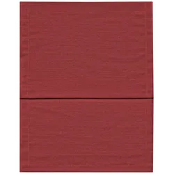 Tischläufer FINO TOMATE (LB 150x40 cm) - rot - LB 150x40 cm
