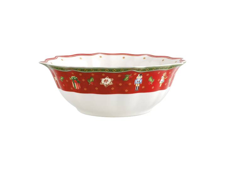 Villeroy & Boch Saladier Toy s Delight Ø31,5 cm Blanc-rouge'