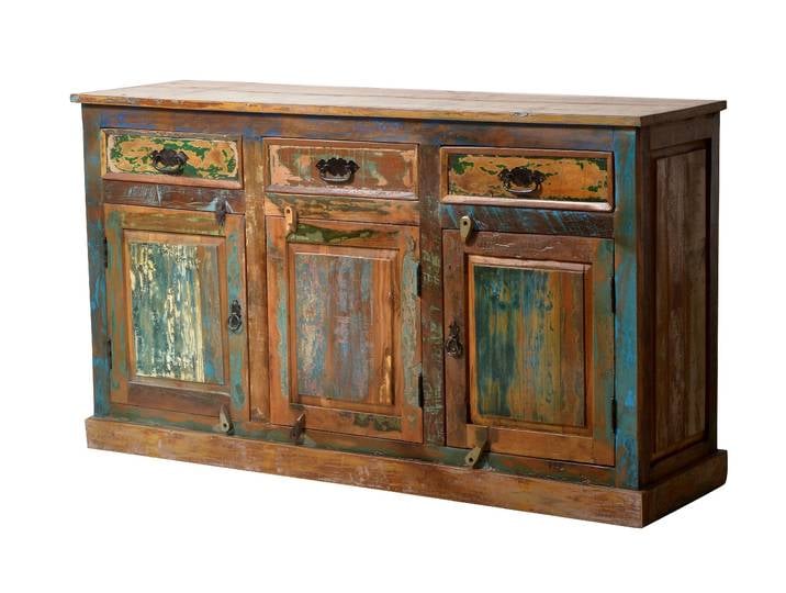 SIT Möbel RIVERBOAT Sideboard Altholz mit starken Gebrauchsspuren