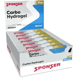 SPONSER Energiegel Carbo Hydrogel Neutral | 20 Beutel Box