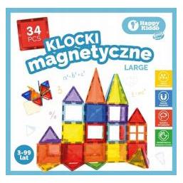 Smily Play Klocki magnetyczne 34el SmilyPlay SP85381 53815 (67903461)