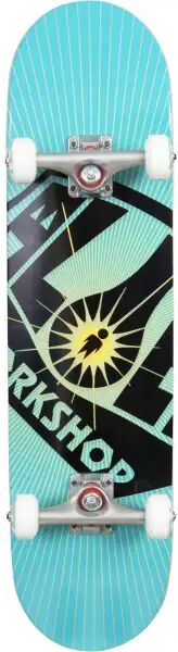 Skateboard Komplettboard Alien Workshop OG Burst (8" - Blau)