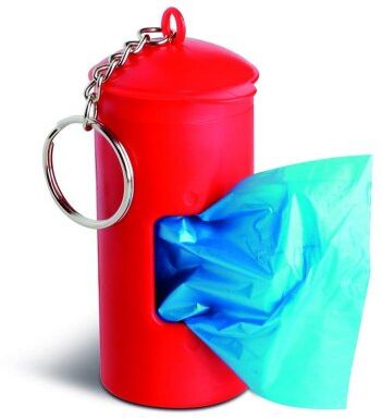 Dispenser sacchetti igienici in plastica, leggero e compatto Personalizzate o neutre