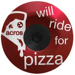 ACROS Aheadkappe Pizza Topcap | rot