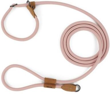 Uplift Essentials Multi Functional Hands Free P Shape Leash Adjustable Dual Handle Training & Running Lead pink 118 In