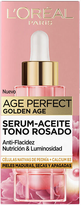 L'Oréal París Age Perfect Golden Age sérum-huile ton rose 30 ml