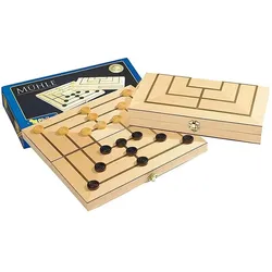 Philos Mühle (Deutsch, Englisch, Französisch, Italienisch, 2 Spieler)