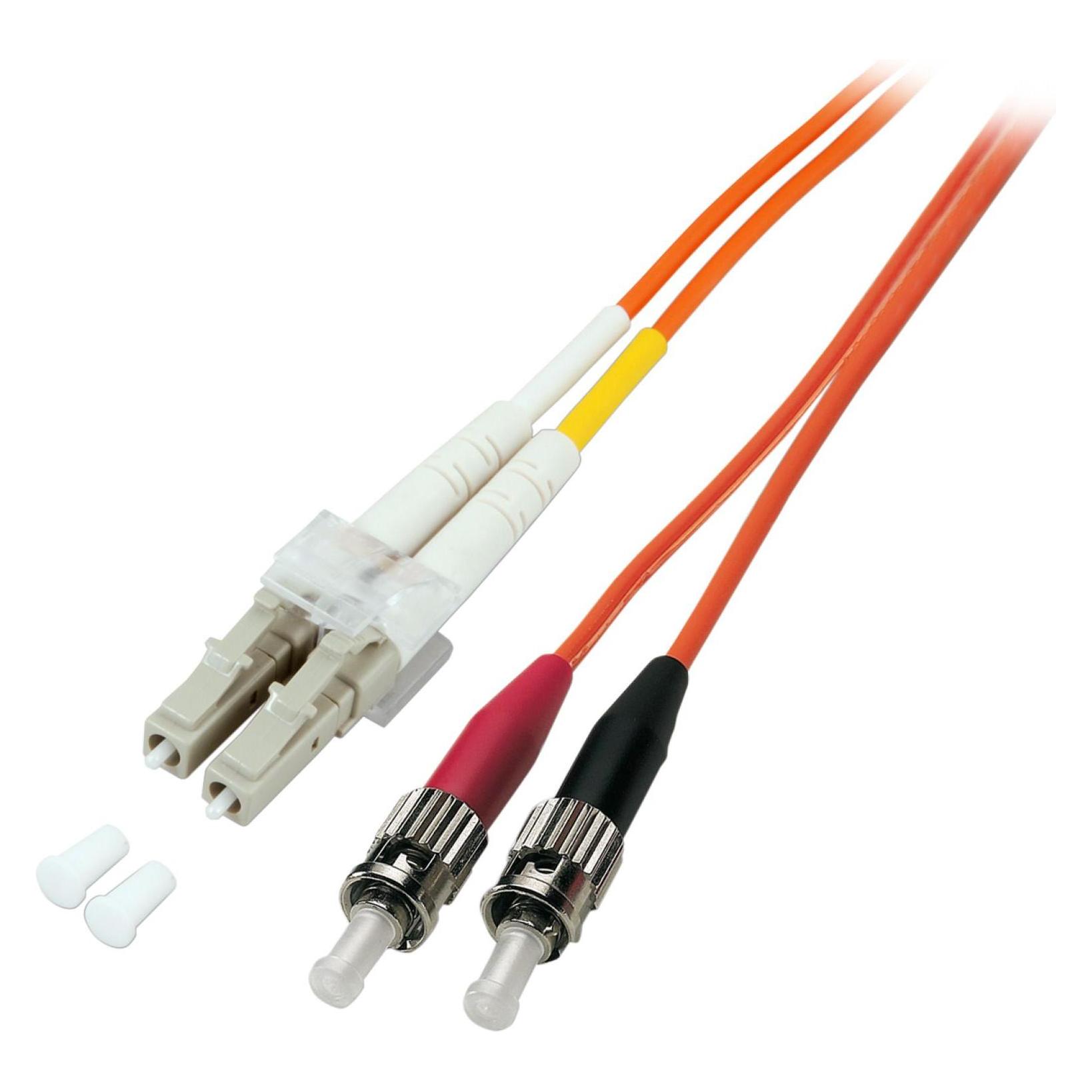 EFB Elektronik Glasfaser LWL Anschlusskabel (1x LC-Stecker (1 m) (O0371.1)