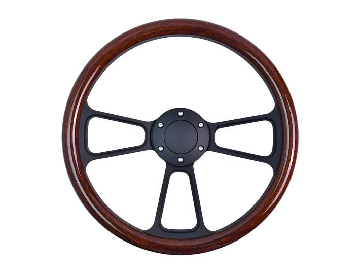 Tiypeor – volant en bois massif de Style classique, diamètre 340MM, pour voiture de course